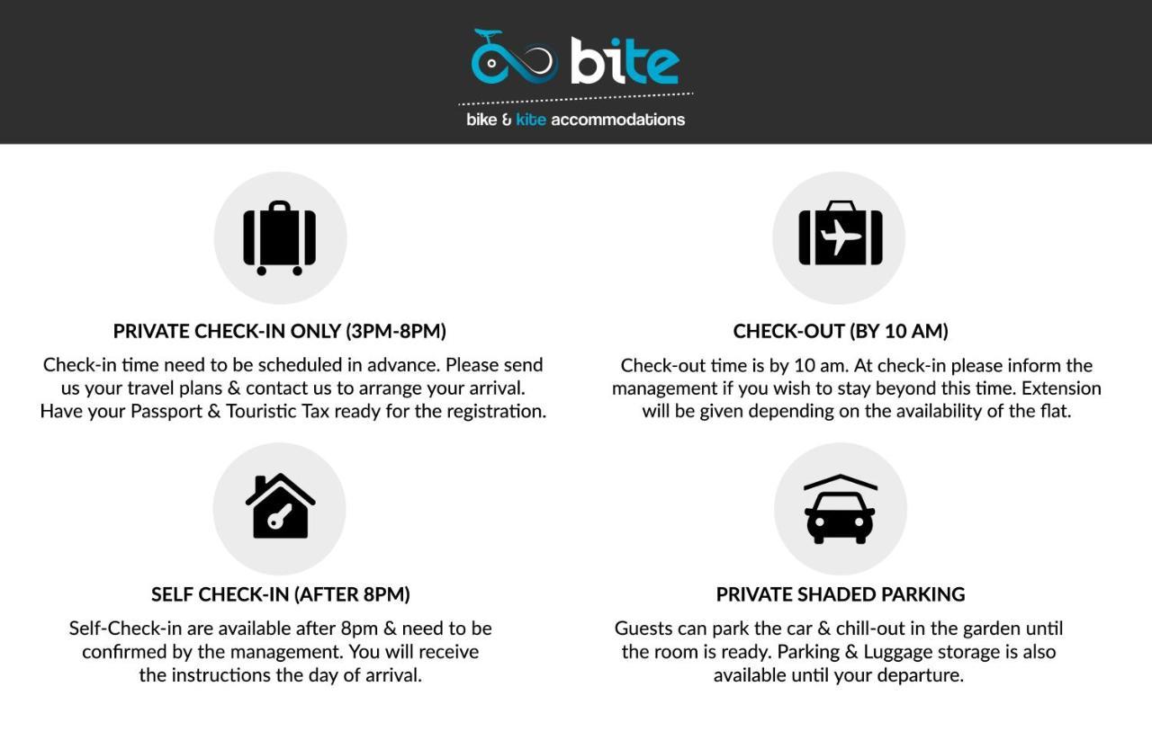 Bite - Bike And Kite Accommodations ตราปานี ภายนอก รูปภาพ
